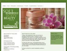 Tablet Screenshot of beautyinstitut-wellness.de